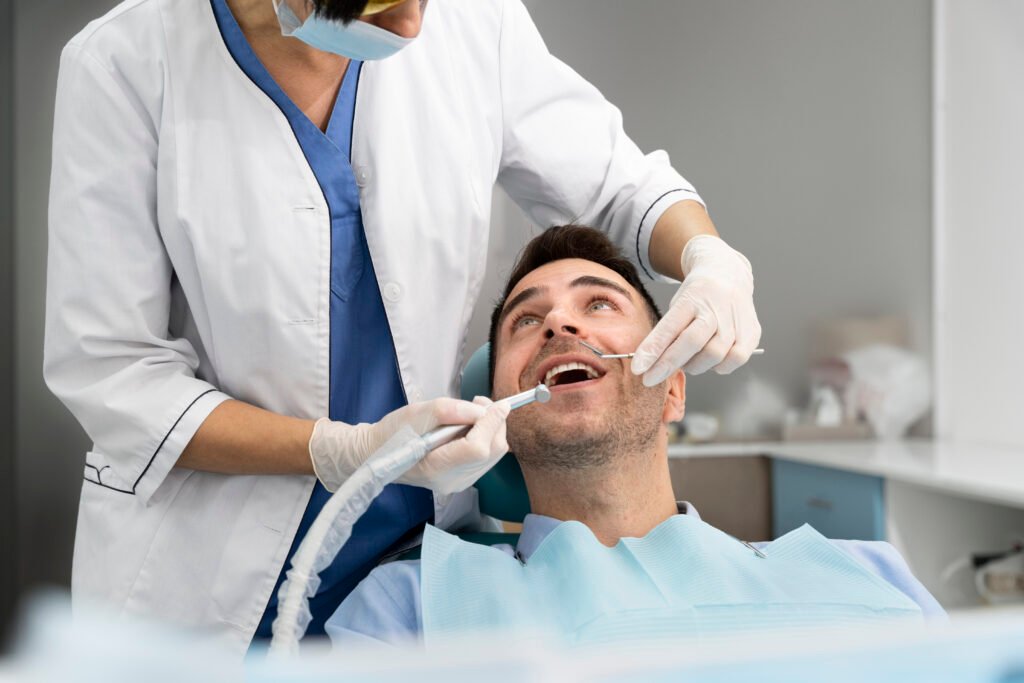 teeth cleaning